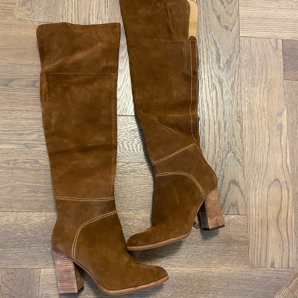 Dolce Vita Suede Over the Knee Boots - Picture 2 of 8